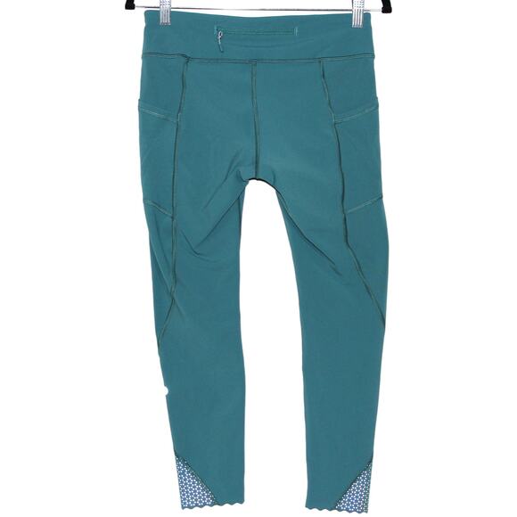 Lululemon Tight Stuff Tight in Teal Green Size 8 - Picture 5 of 8